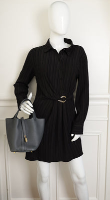 Hermes Gris Misty Picotin Lock 18 Bag