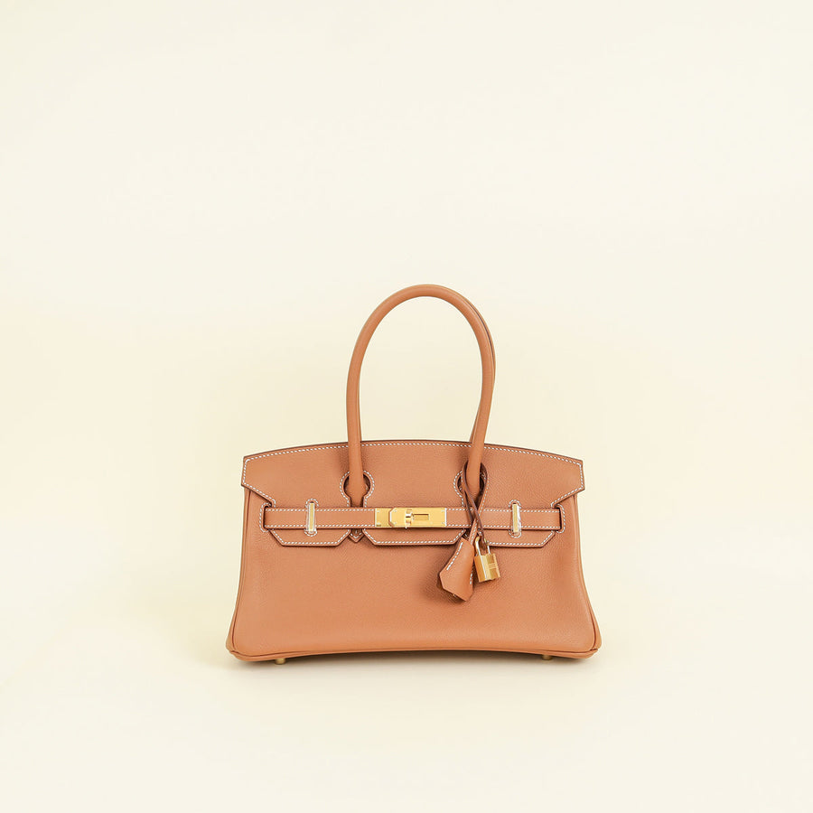 Hermes Gold Birkin Shoulder Light 29