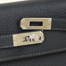 Hermes Caban Bleu Kelly 25 Retourne Bag