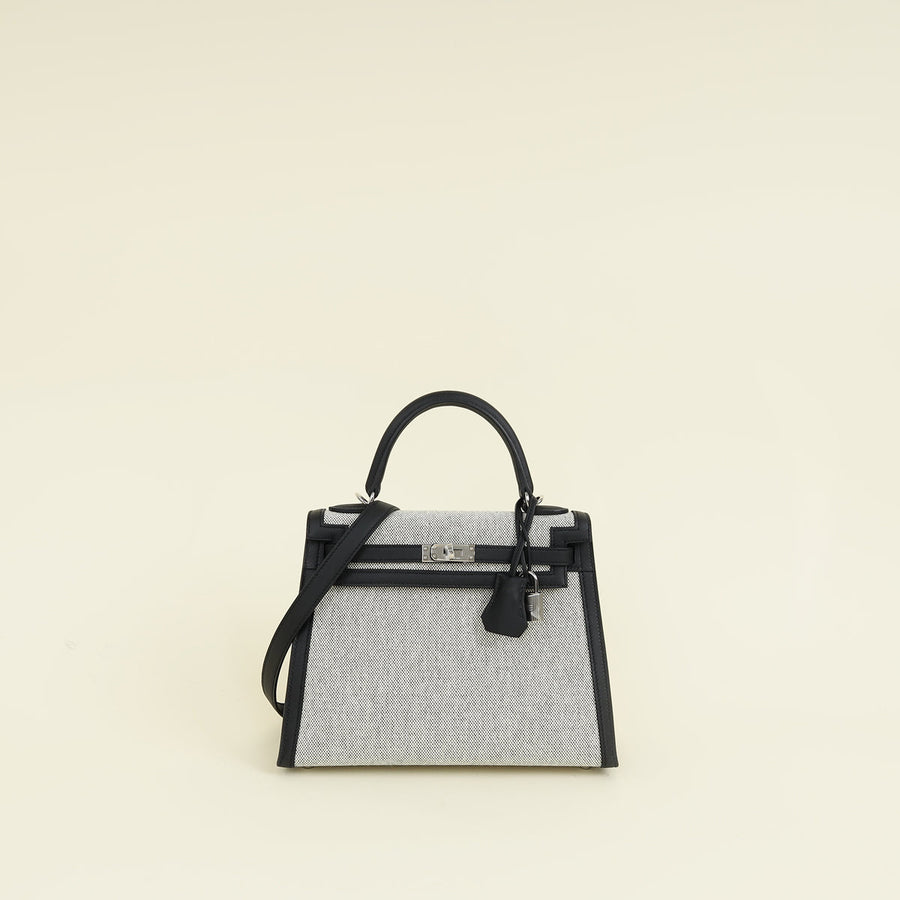Hermes Bicolor Kelly 25 Sellier Bag