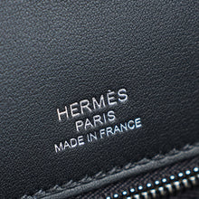 Hermes Bicolor Toile Quadrille Swift Kelly 28 Bag