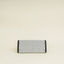 Hermes Bicolor Toile Quadrille Swift Kelly 28 Bag