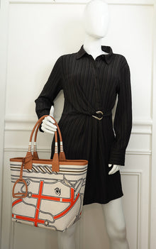 Hermes Multicolor Quadrige Au Fil Motif Steeple 28 Bag