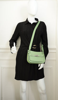 Hermes Vert Criquet Jypsiere Mini Bag