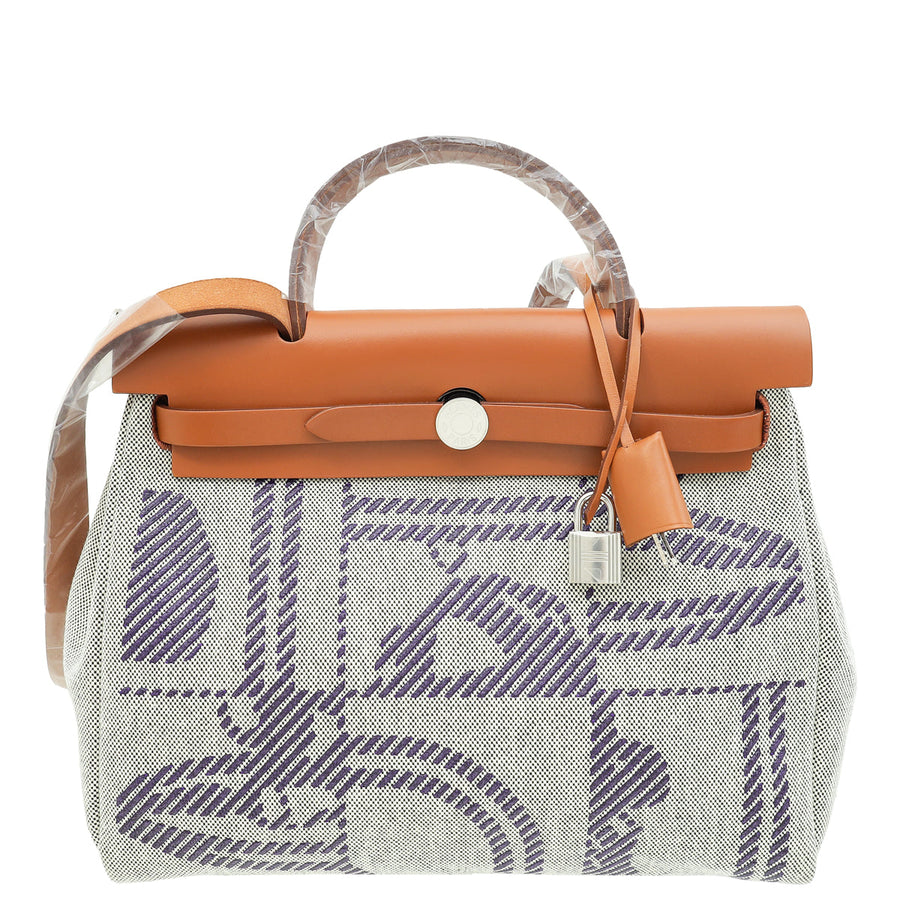 Hermes Tricolor Brides de Gala Herbag Zip 31 PM Bag
