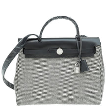 Hermes Bicolor Herbag Zip 31 PM Criss Viking Quadrille Retourne Bag