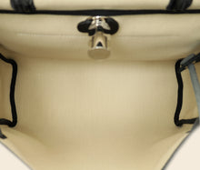 Hermes Bicolor Herbag Zip 31 PM Retourne Toile Militaire Vache Hunter Bag