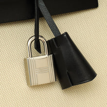 Hermes Bicolor Herbag Zip 31 PM Retourne Toile Militaire Vache Hunter Bag