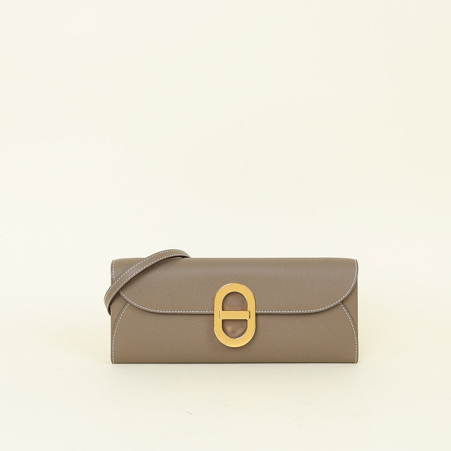 Hermes Etoupe Maillon To Go Wallet