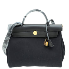 Hermes Noir Herbag Zip 31 PM Bag