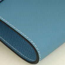 Hermes New Bleu Jean Kelly To Go Wallet
