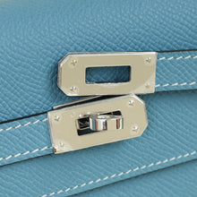 Hermes New Bleu Jean Kelly To Go Wallet