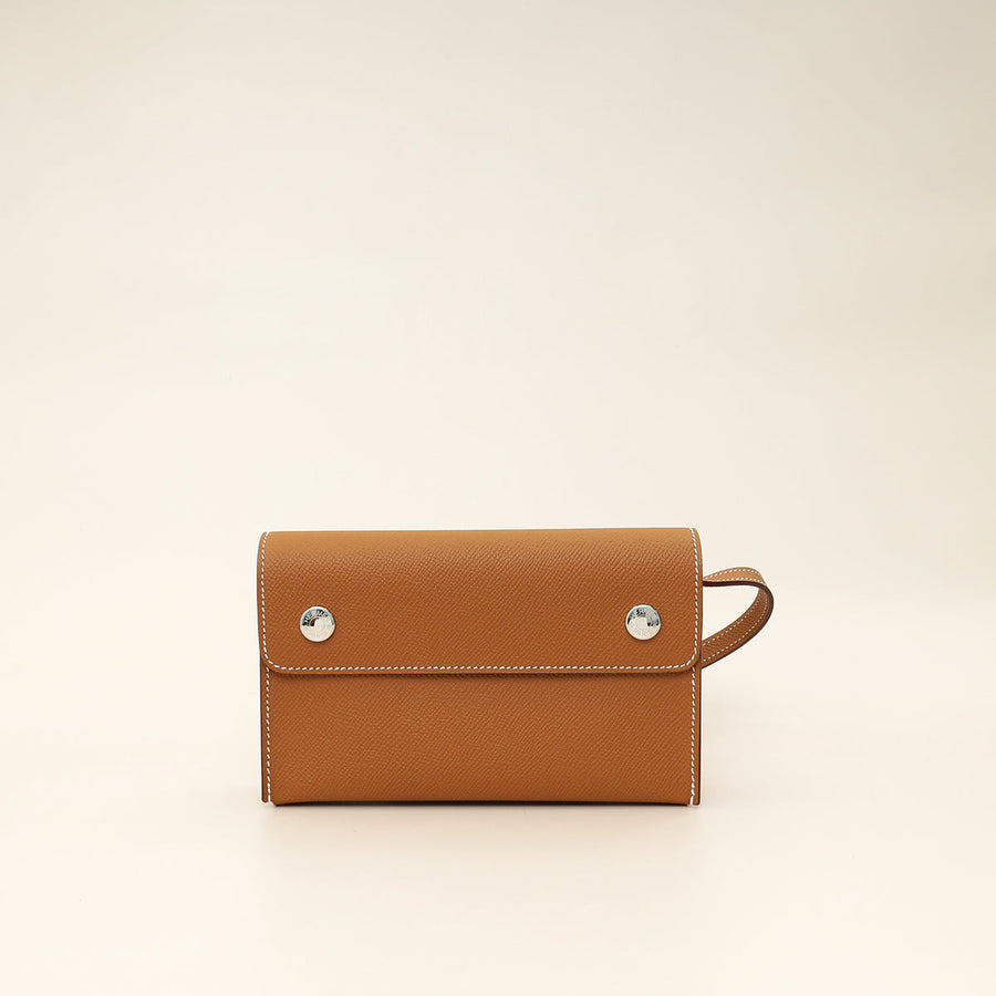 Hermes Gold Hermèsnap Wallet