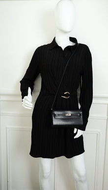 Hermes Noir Kelly To Go Wallet