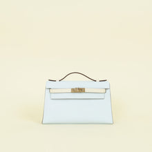 Hermes Bicolor Horseshoe Stamp Kelly Pochette