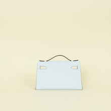 Hermes Bicolor Horseshoe Stamp Kelly Pochette