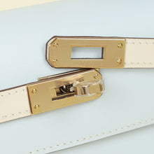 Hermes Bicolor Horseshoe Stamp Kelly Pochette