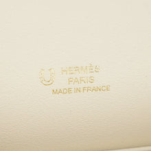 Hermes Bicolor Horseshoe Stamp Kelly Pochette