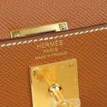 Hermes Gold Kelly Elan Bag