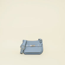 Hermes Bleu Lin Jypsiere Mini Bag