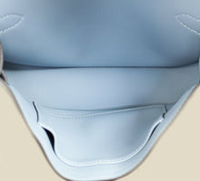 Hermes Bleu Lin Jypsiere Mini Bag