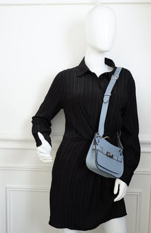 Hermes Bleu Lin Jypsiere Mini Bag
