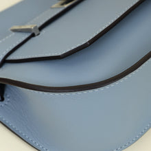 Hermes Bleu Lin Jypsiere Mini Bag