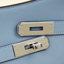 Hermes Bleu Lin Jypsiere Mini Bag