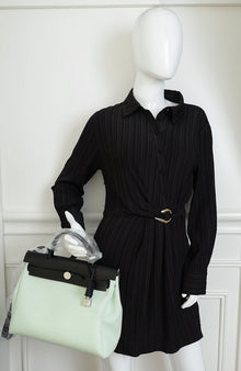 Hermes Bicolor Herbag Zip 31 PM Retourne Bag