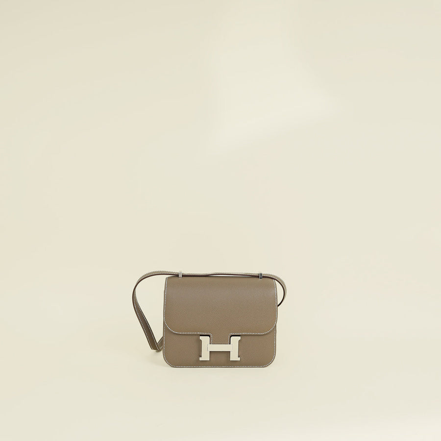 Hermes Etoupe Constance III RE-Edition 18 Bag