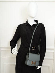 Hermes Vert Amande Constance III 18 Mini Bag