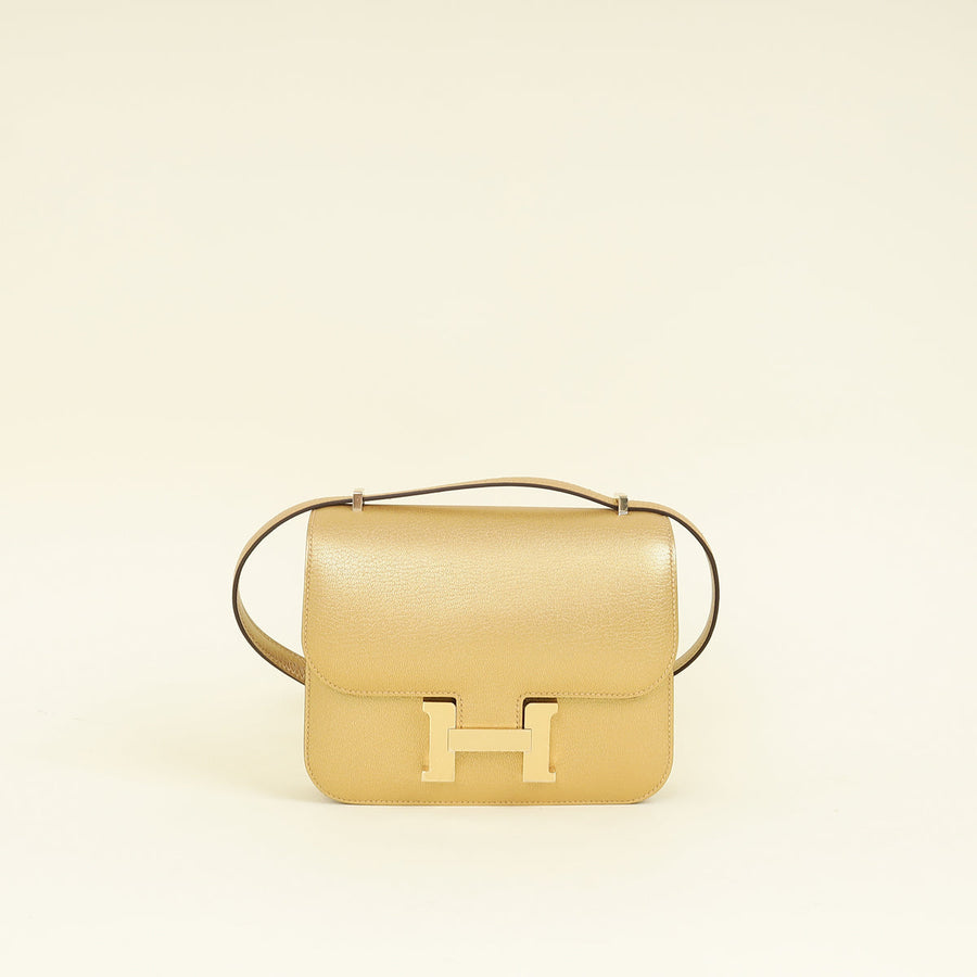 Hermes Dore Constance III 18 Mini Bag Ltd. Ed.