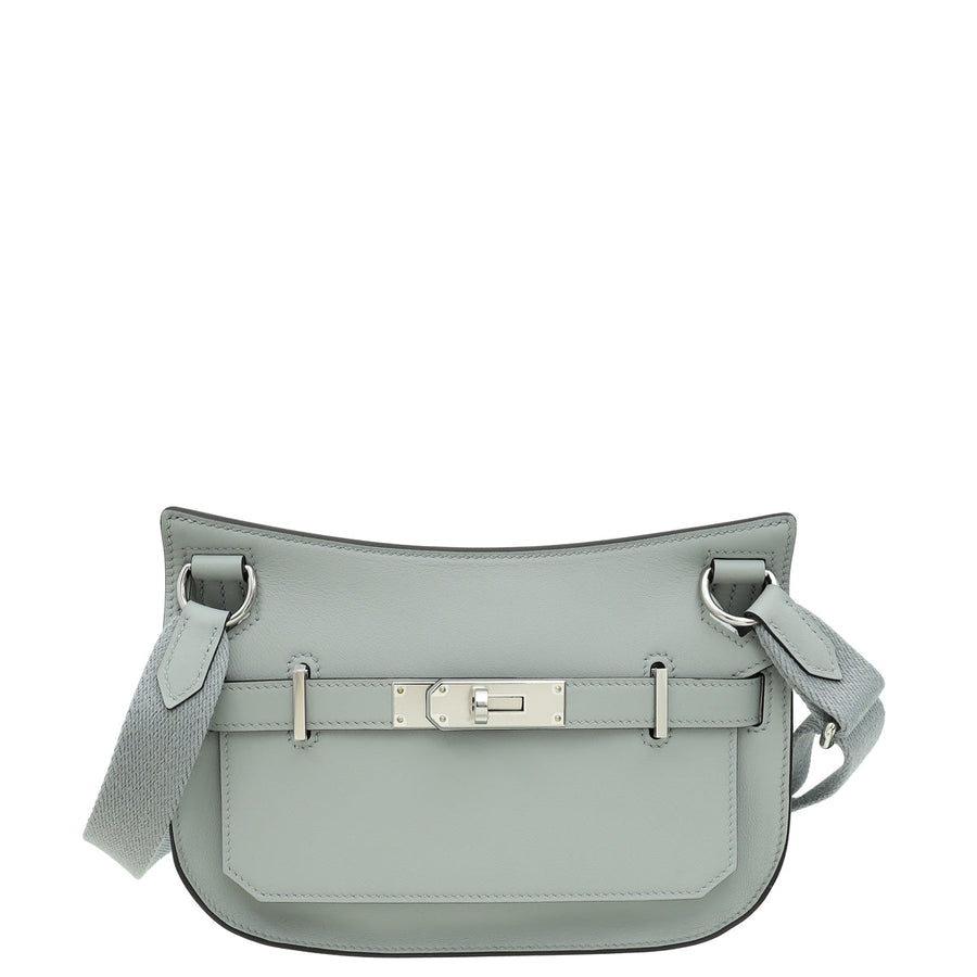 Hermes Bleu Glacier Mini Jypsiere Bag