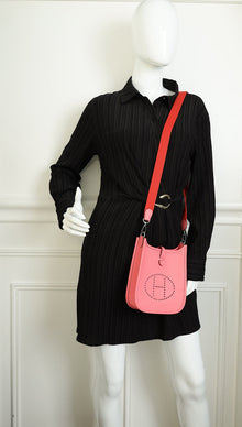 Hermes Rose Azalee Evelyne 16 TPM Bag