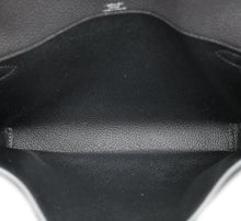 Hermes Noir Kelly Depeches 25 Pouch