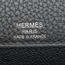 Hermes Noir Kelly Depeches 25 Pouch