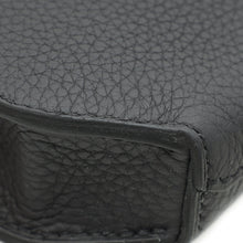 Hermes Noir Kelly Depeches 25 Pouch