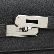 Hermes Noir Kelly Depeches 25 Pouch
