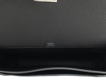 Hermes Noir Kelly Depeches 25 Pouch