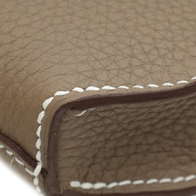 Hermes Etoupe Kelly Depeches 25 Pouch