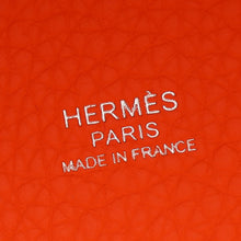 Hermes Orange Minium Picotin Lock 22 Bag
