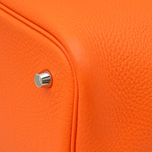 Hermes Orange Minium Picotin Lock 22 Bag