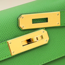 Hermes Vert Yucca Kelly 28 Sellier Bag
