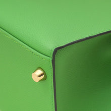 Hermes Vert Yucca Kelly 28 Sellier Bag