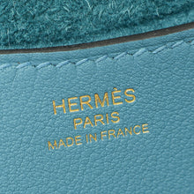 Hermes Blue Jean Stitch In-The-Loop 18 Bag