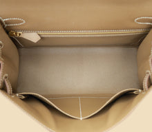 Hermes Etoupe Sellier Kelly 28 Bag