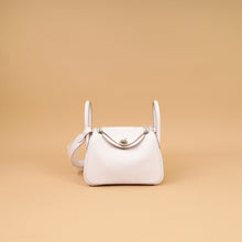 Hermes Mauve Pale Mini Lindy Bag