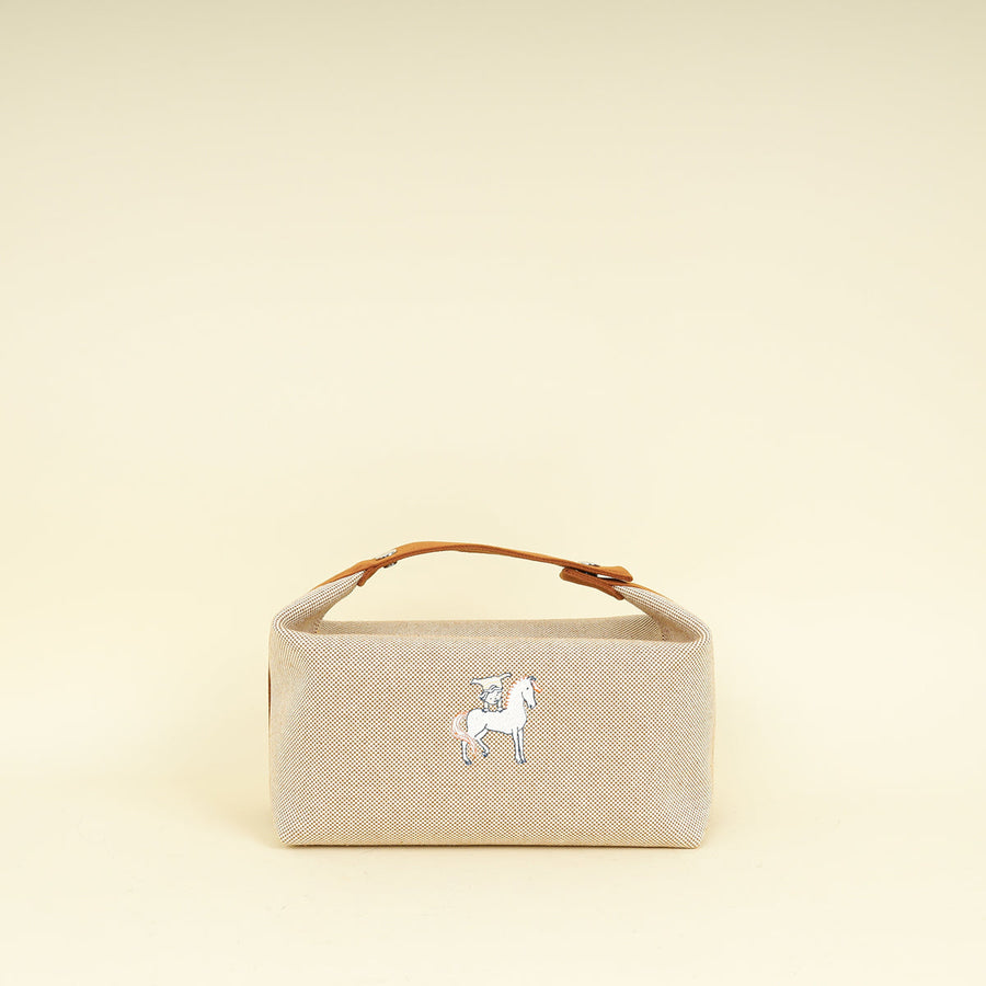 Hermes Biscuit Cabriole Bride-a-Brac Case Large Model