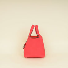 Hermes Rose Texas Picotin Lock 18 Bag