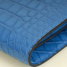 Hermes Bleu Zellige Matte Alligator Constance To Go Wallet